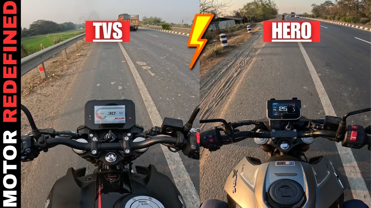 2026 Hero Xtreme 160R 4V Cruise Control Vs TVS Apache 160 4V TFT Ride Comparison | TVS Vs Hero.