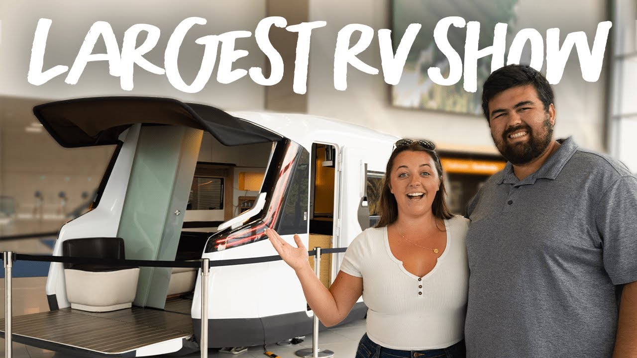 Exploring the World's LARGEST RV Show! (Caravan Salon in Düsseldorf, Germany)