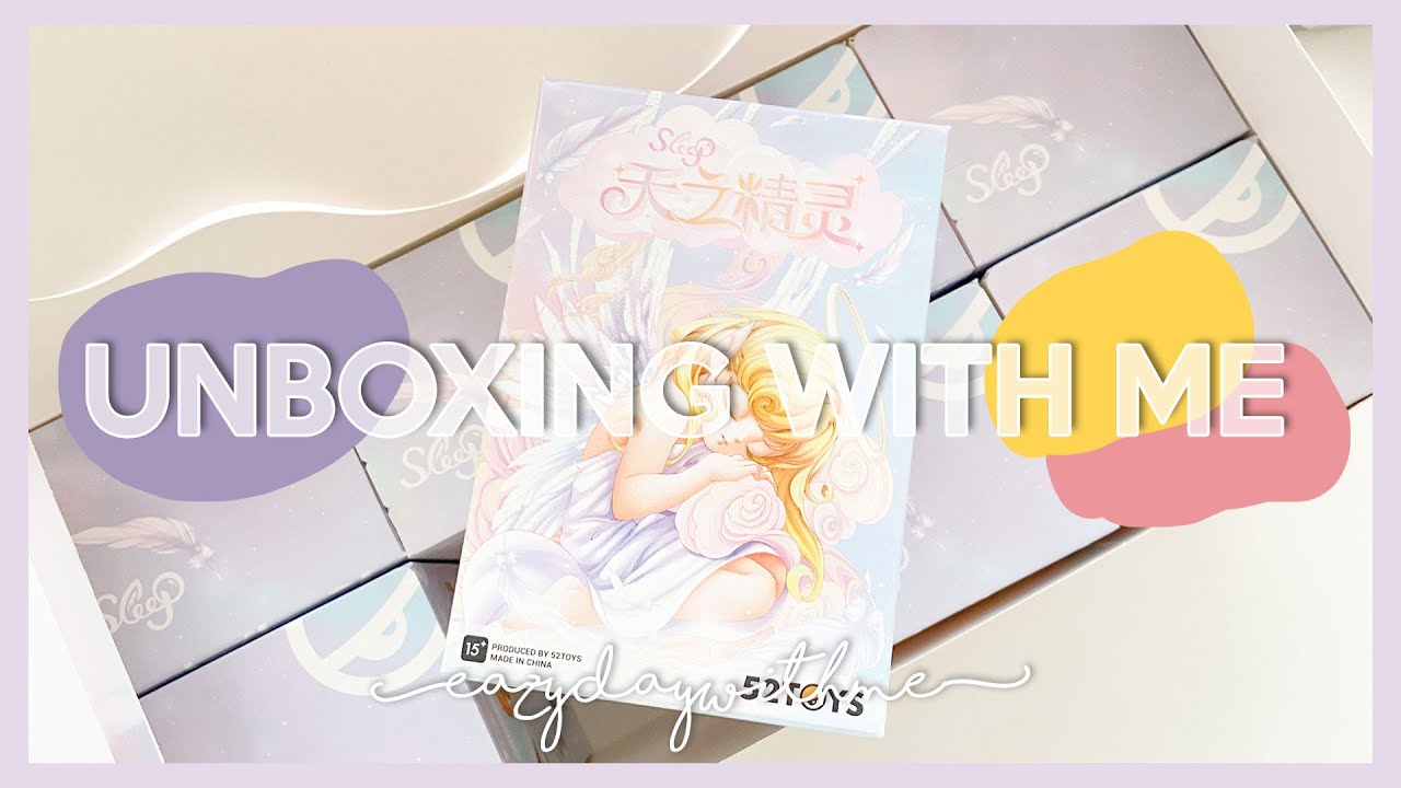 UNBOXING WITH ME EP.12 | 👒 𝐒𝐥𝐞𝐞𝐩 𝐄𝐥𝐯𝐞𝐬 𝐇𝐞𝐚𝐯𝐞𝐧 𝐒𝐞𝐫𝐢𝐞𝐬 ✨ Art Toys,แกะกล่อง,52toys