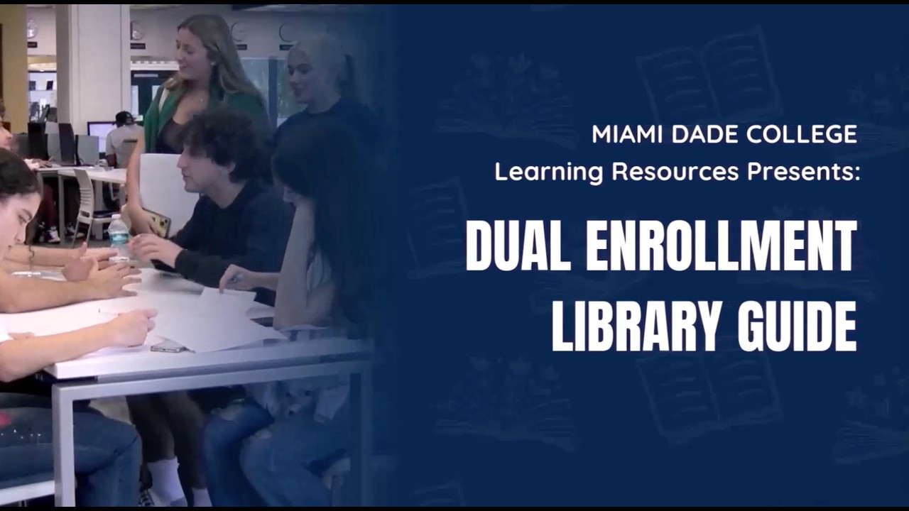 Dual Enrollment Library Guide