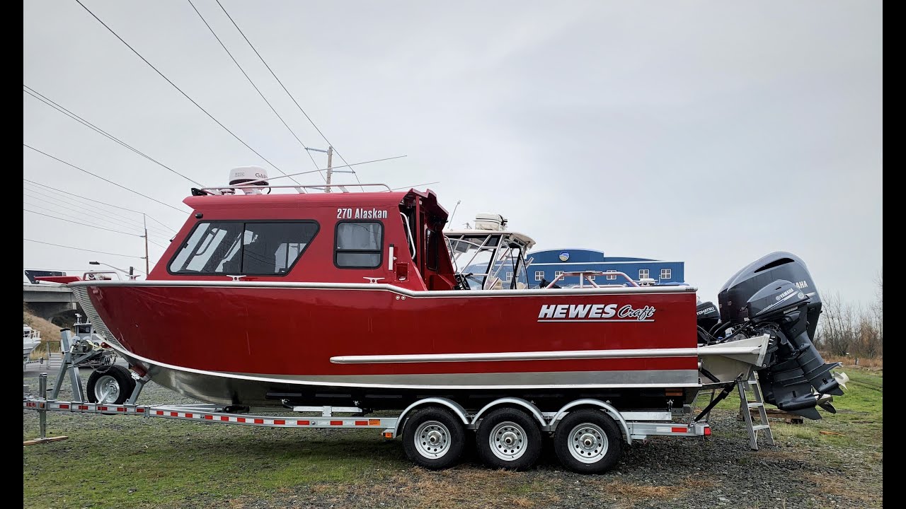 Boat Tour of the 2022 Hewescraft 270 Alaskan