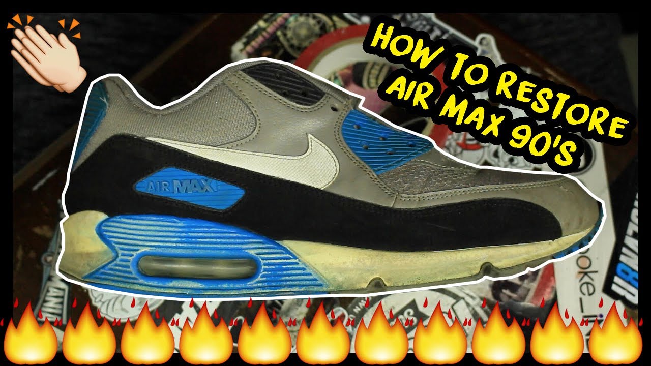 ПОЛНОЕ РУКОВОДСТВО ПО ВОССТАНОВЛЕНИЮ AIR MAX 90 | xChaseMaccini