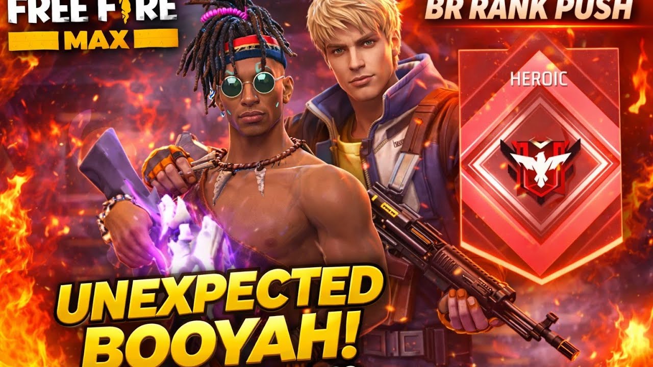 Booyah was unexpected || br rank push with vikram and dominics||