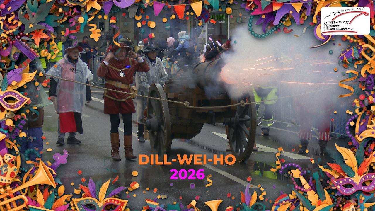 2026 „Dill Wei Ho“ - Fasnetsumzug Dillweißenstein - der Komplettmitschnitt!