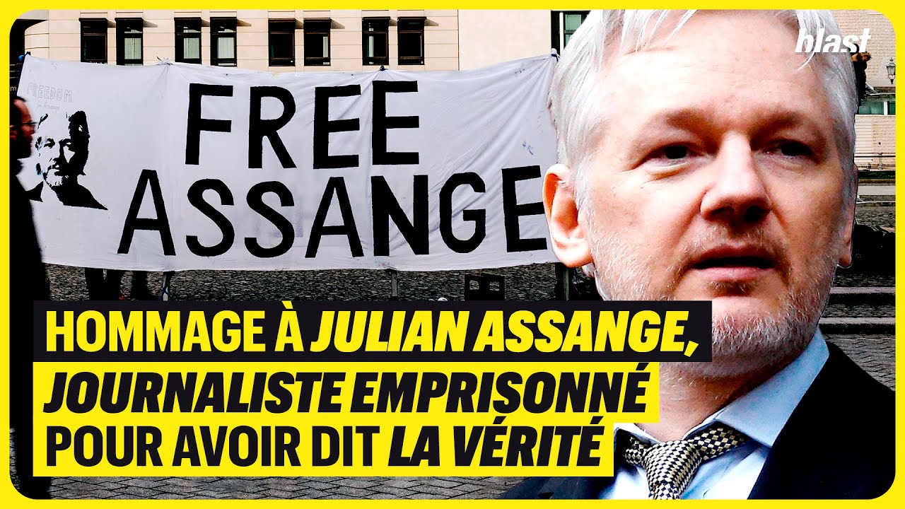 HOMMAGE À JULIAN ASSANGE, JOURNALISTE EMPRISONNÉ POUR AVOIR DIT LA VÉRITÉ