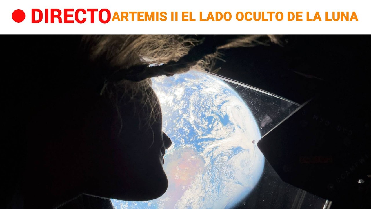 DIRECTO | MISI&Oacute;N ARTEMIS II Los TRIPULANTES de ORI&Oacute;N siguen ruta alrededor de la LUNA | RTVE