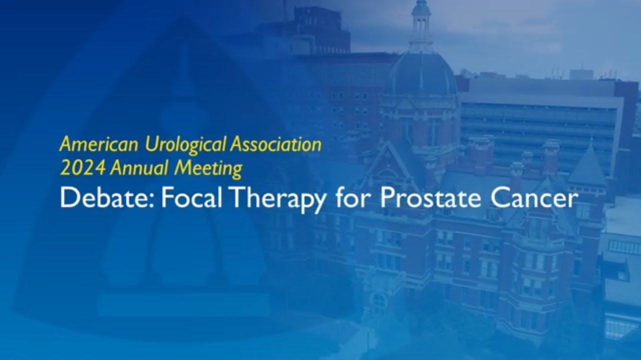 Debate: Focal Therapy for Prostate Cancer