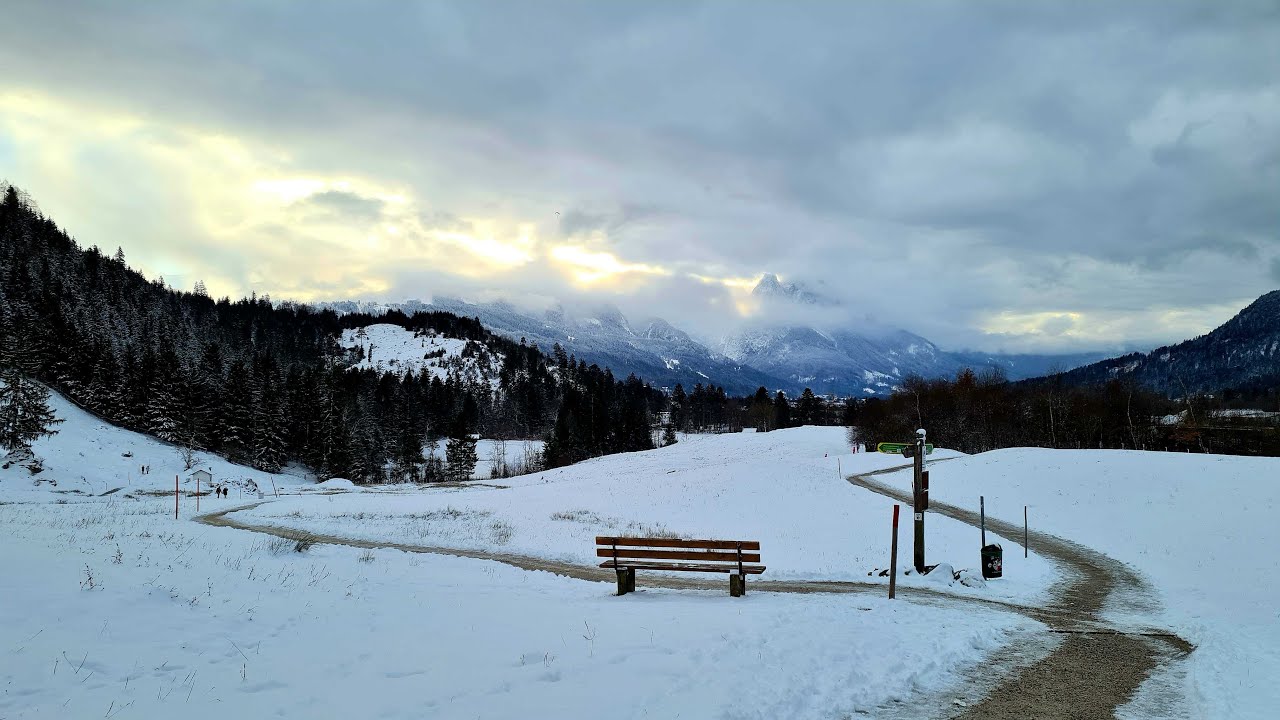 Philosophenweg-Kuhfluchtwasserfälle Garmisch-Partenkirchen 26.12.2020