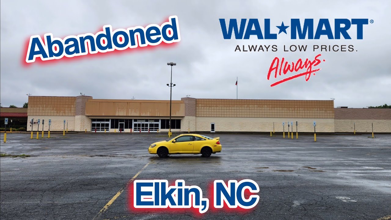 Заброшенный Walmart — Элкин, Северная Каролина