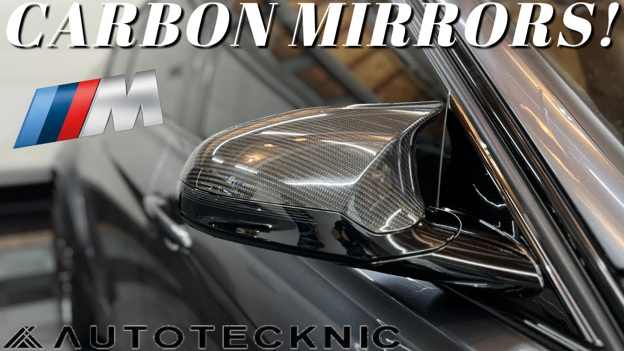 Installing Carbon Fiber Mirrors On My BMW F80 M3!!