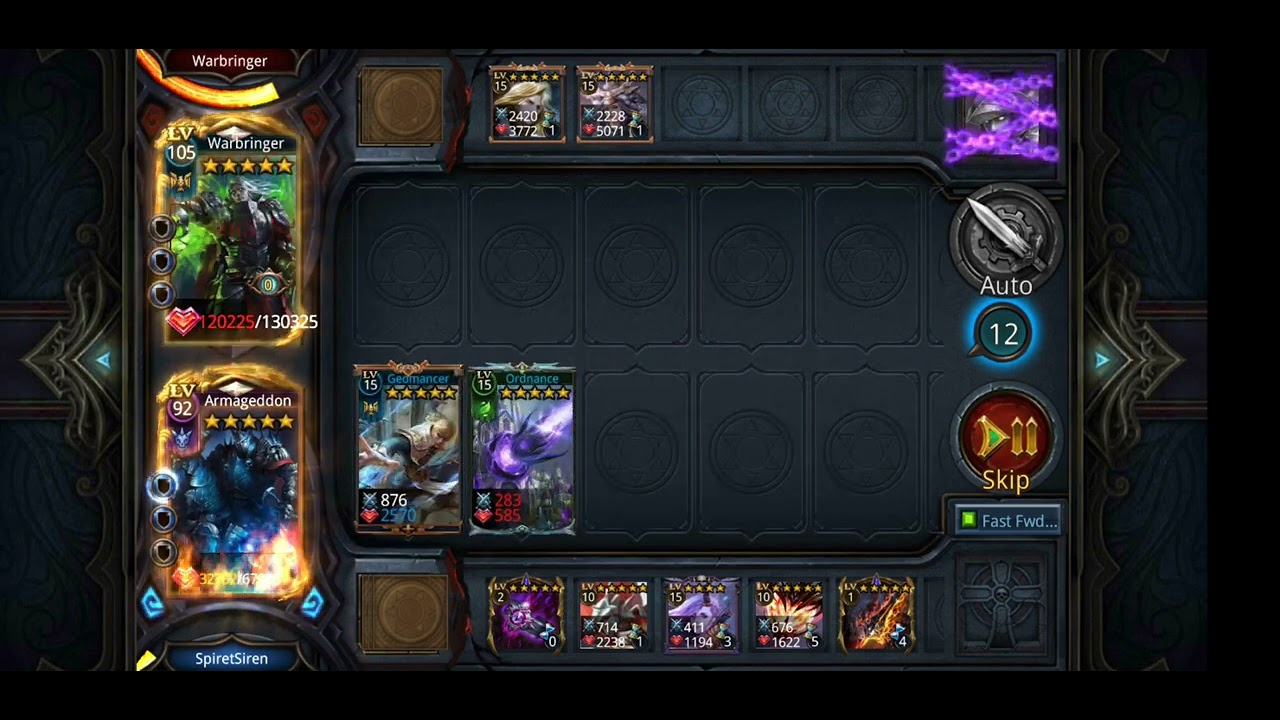 Beating level 16-8 easy in Deck Heroes!