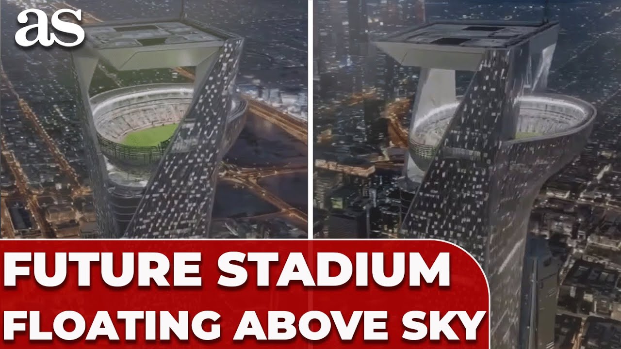 Saudi Arabia unveils a FUTURISTIC stadium that defies GRAVITY: IT FLOATS in the SKY