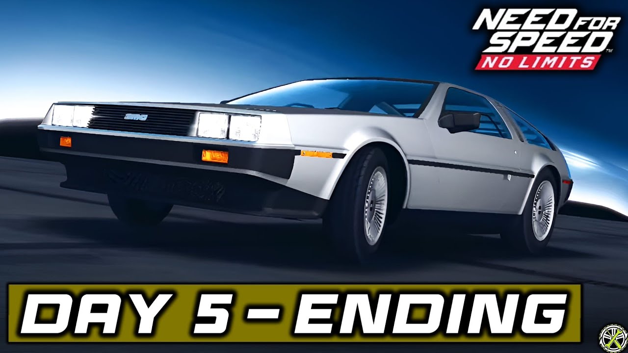 NFS No Limits | Day 5 - ENDING - 1983 DeLorean DMC-12 | Fastlane
