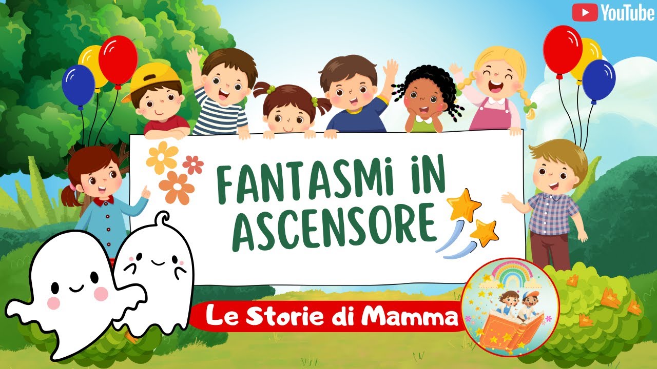 Fantasmi in ascensore 👻 | Storie per bambini | Come affrontare la paura con il sorriso | Halloween