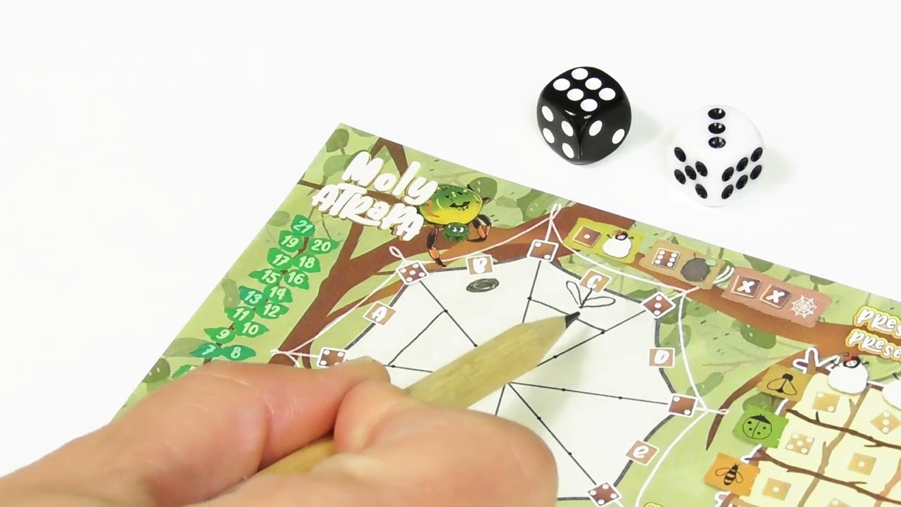 Moly Atrapa Juego de mesa - Vídeo tutorial (prototipo)