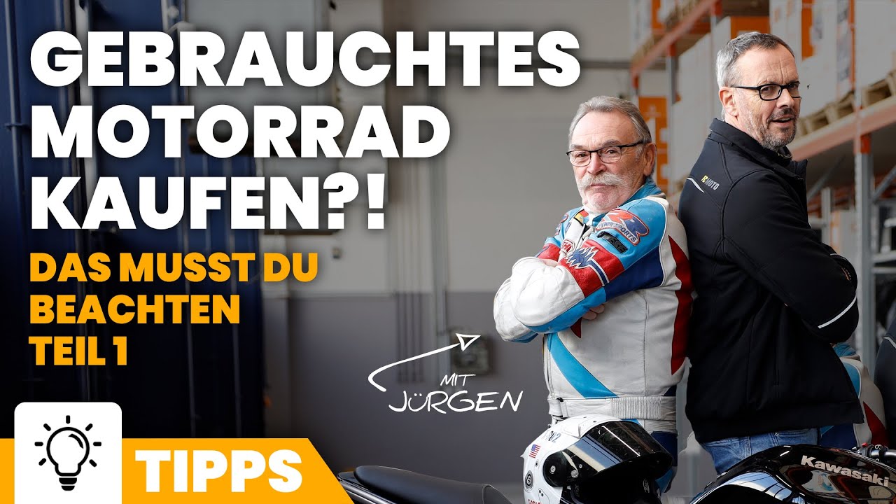 Motorrad gebraucht kaufen: Darauf musst du achten - Teil 1