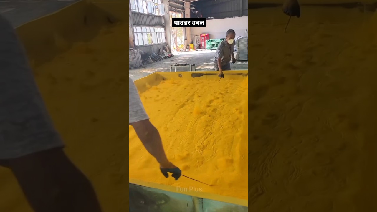 How Powder Coating Makes Metal Durable and Scratch-Resistant! #shorts #PowderCoating