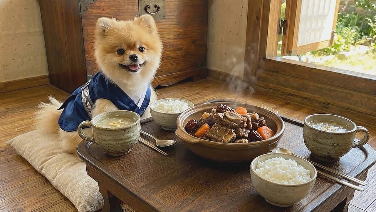 할머니를 위한 명절 소갈비찜과 식혜 한상 | Korean Braised Short Ribs & Sweet Rice Punch for My Grandma