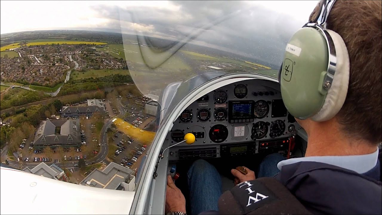Vans RV4 first flight with aircraft