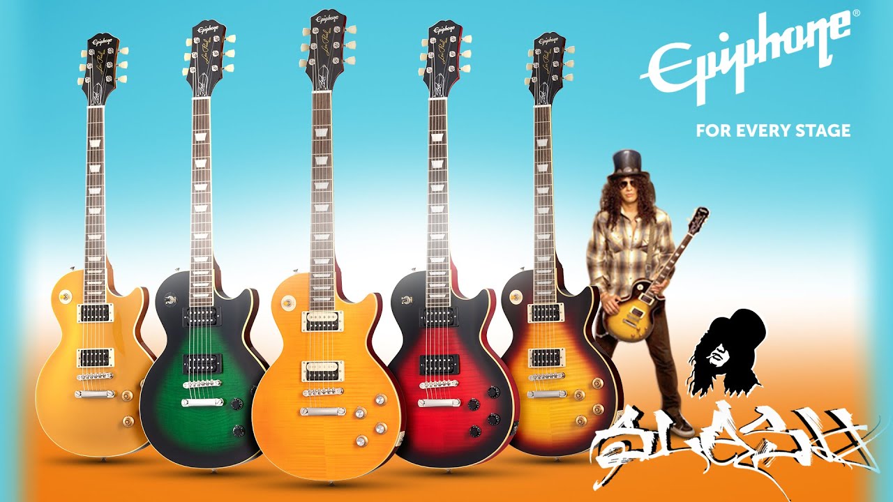 Ожидание закончилось! Гитары Epiphone Slash Les Paul уже здесь!!