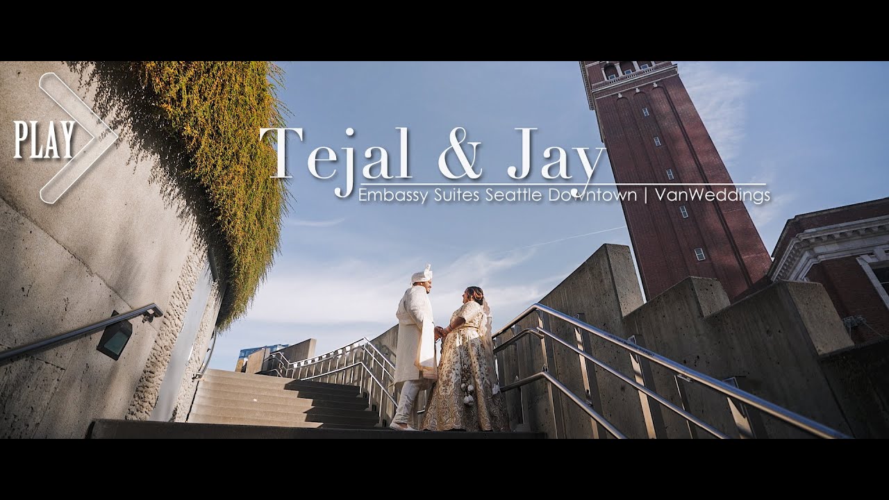 Embassy Suites Seattle Indian Wedding - Tejal & Jay's Wedding Feature