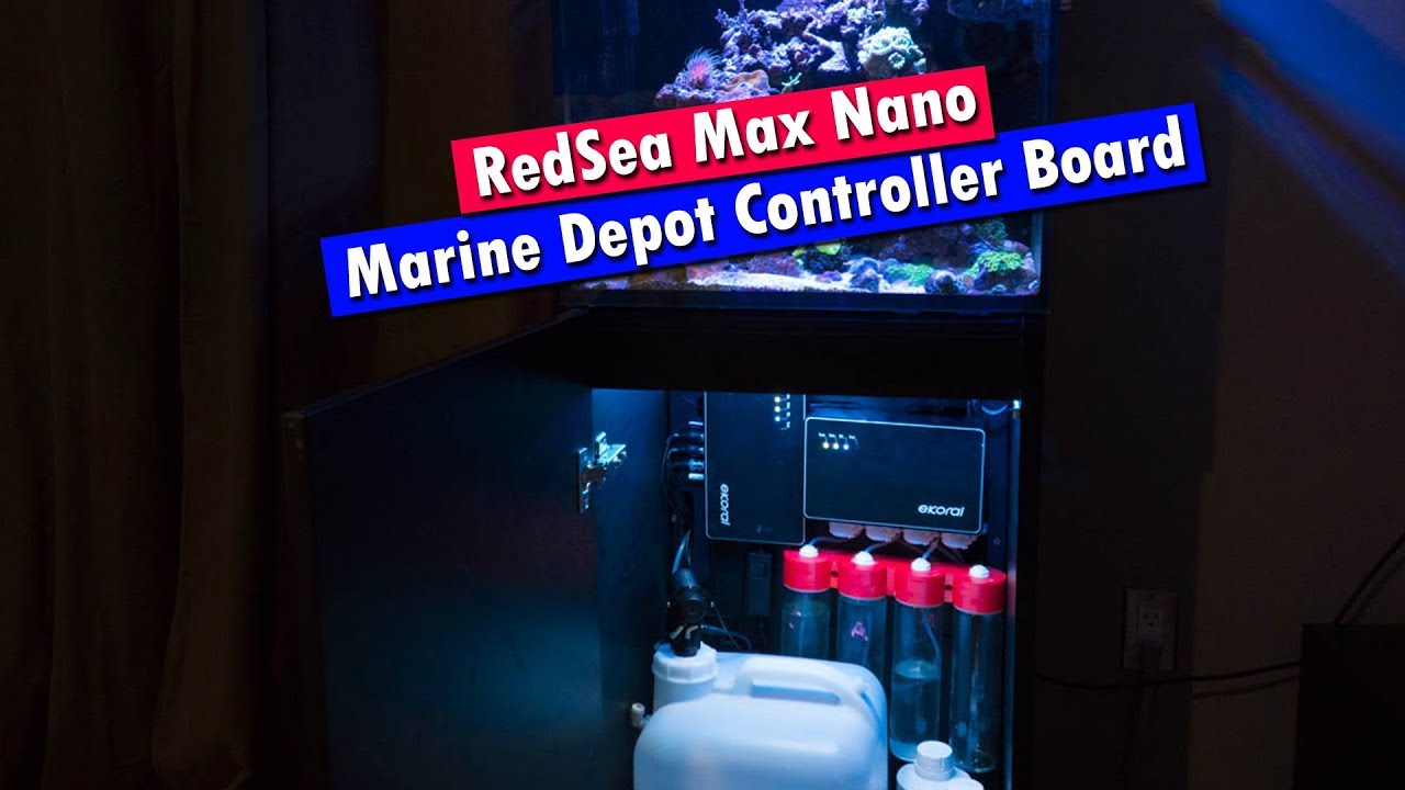 Red Sea Max nano Stand upgrade with a Marine Depot Controller Board