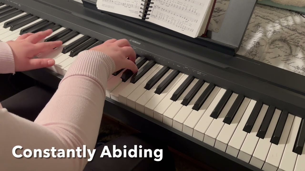Constantly Abiding (piano)