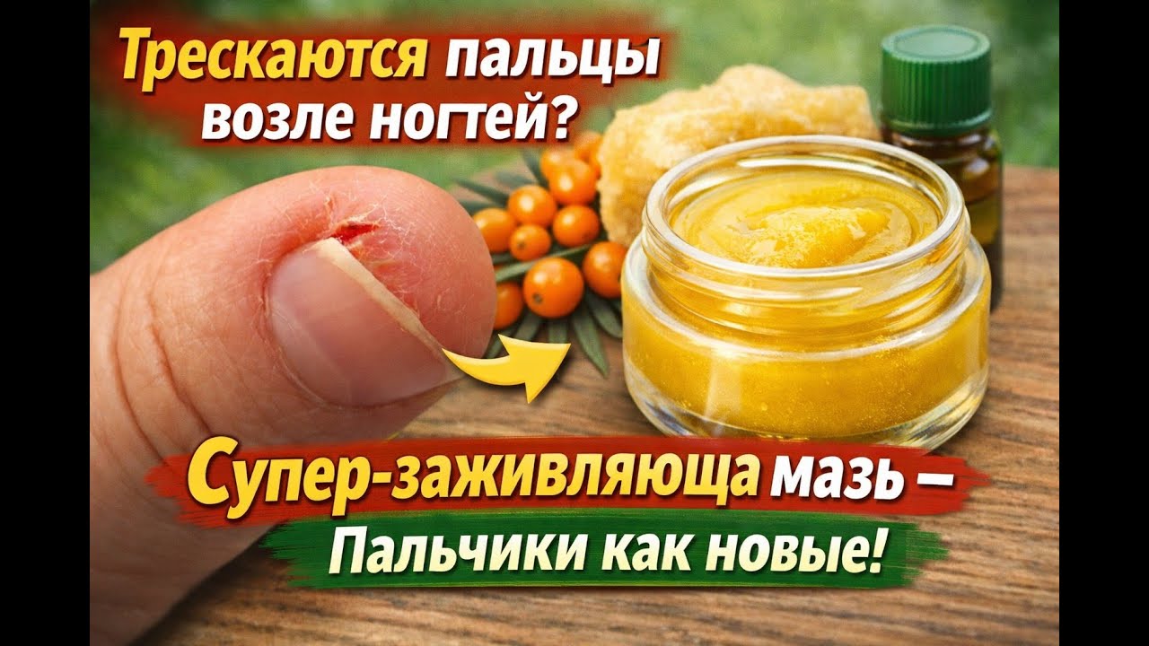 МАЖЬ ЭТИМ — и пальчики станут мягкими за ночь