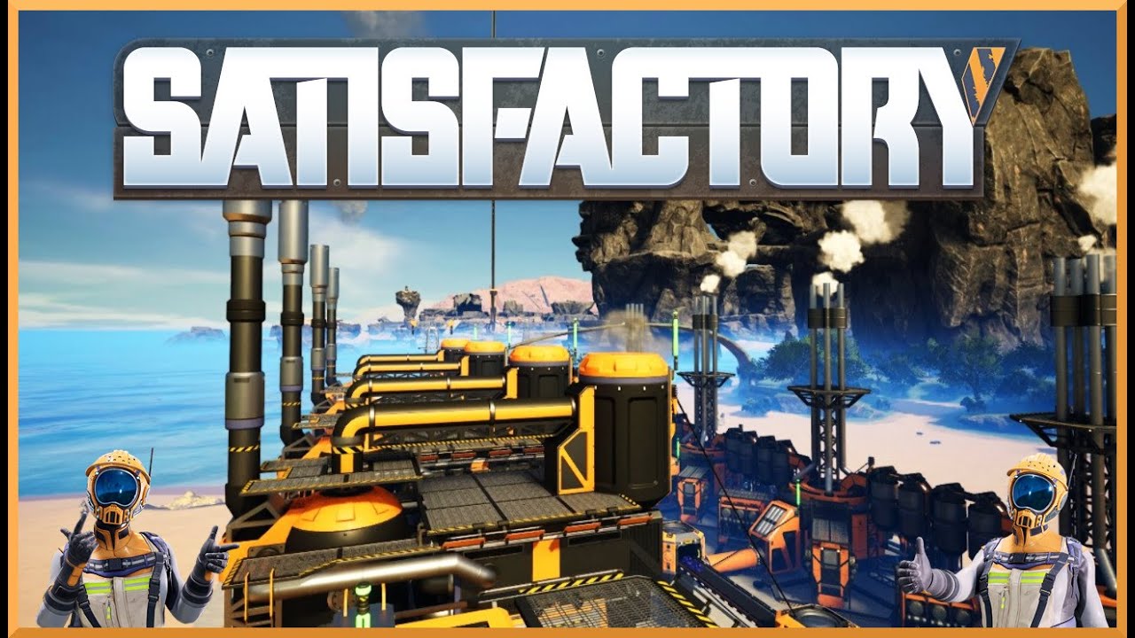 Satisfactory: Fabriken ausbauen, mehr Strom & mehr! [LIVE]