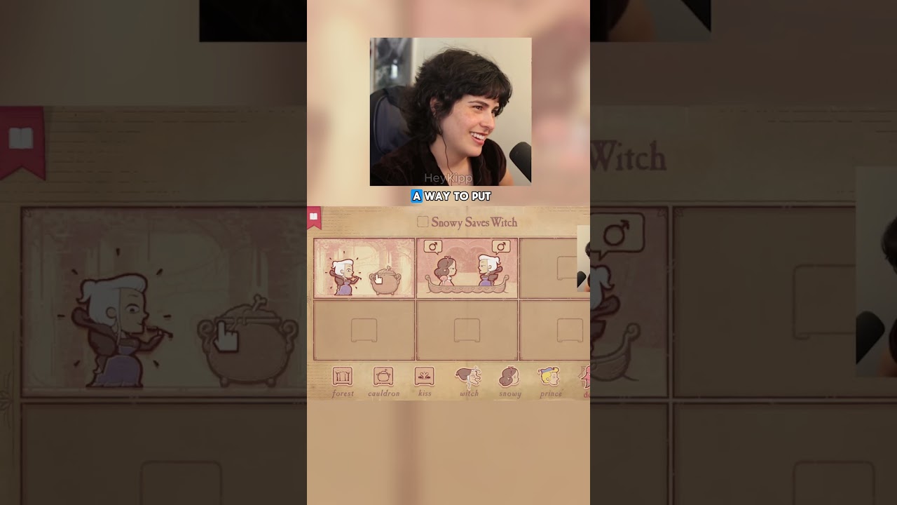 💕SNOWY RATUJE CZAROWNICĘ I ZAKOCHUJE SIĘ???? 😩#opowiadacz #gry #łamigł&oacute;wki #heykipp