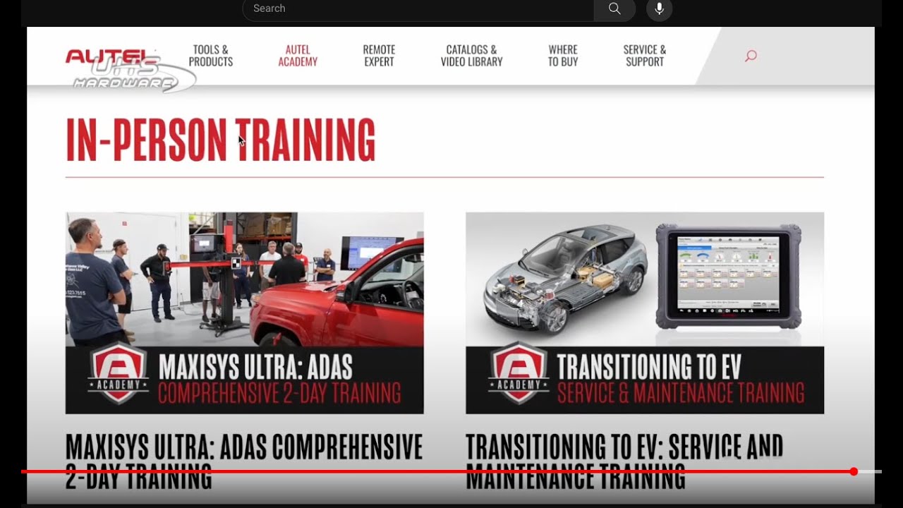 Check Out Autel Academy Automotive Training Center Training Autel Products by Autel Professionals