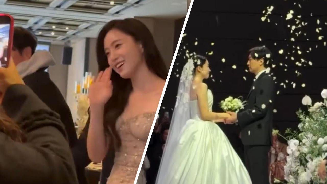 Famous 2nd Gen Idol Gets Married- Hahm Eun Jung and director Kim Byung Woo's wedding- 함은정의 결혼