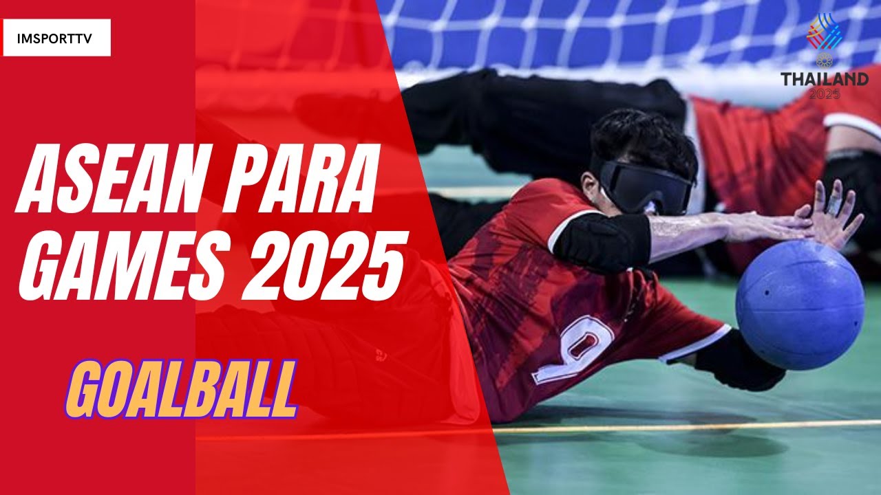 Goalball Indonesia vs Thailand- ASEAN Para Games 2025 DAY 5