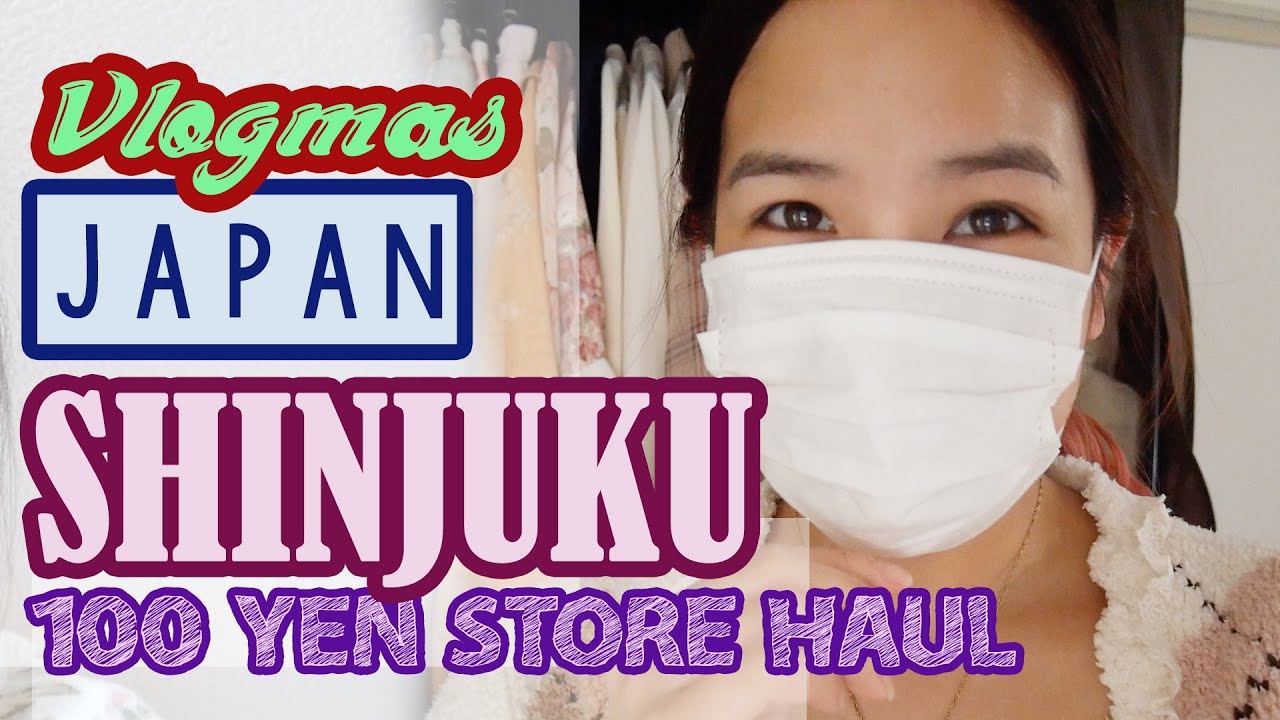 Shinjuku ~ 100 Yen Shop Haul | Vlogmas #12 | KimDao in JAPAN