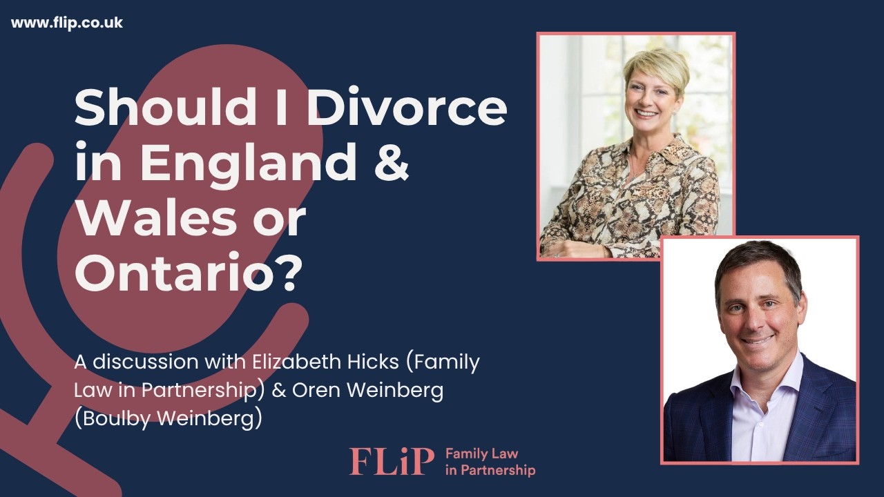 Should I Divorce in England or Ontario, Canada?