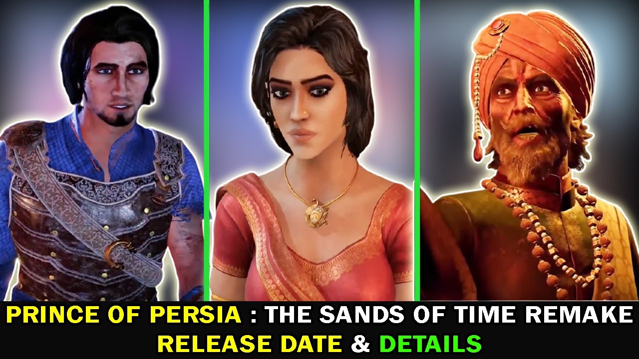 Prince of Persia The Sands of Time Remake Release Date & Details