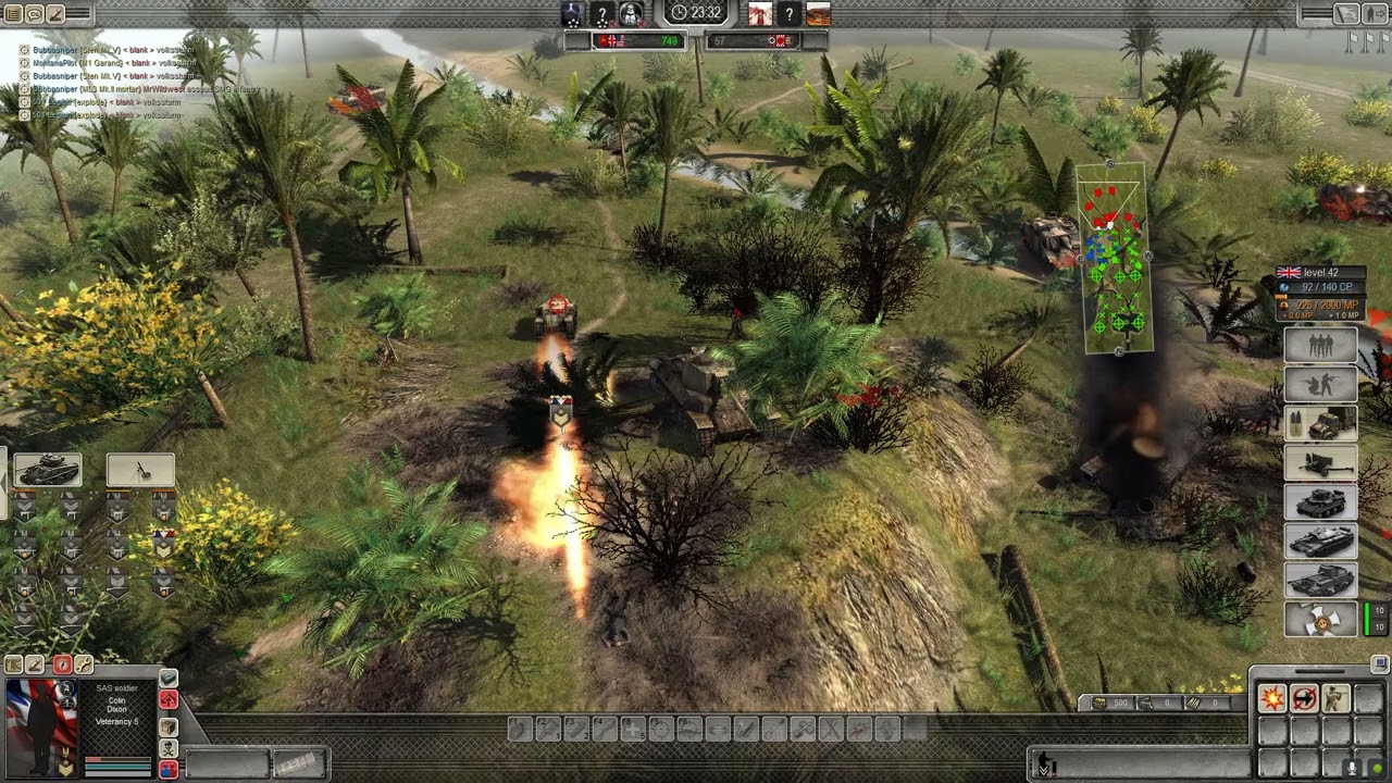 Men of War Assault Squad 2 multiplayer 3v3   Frontlines #1