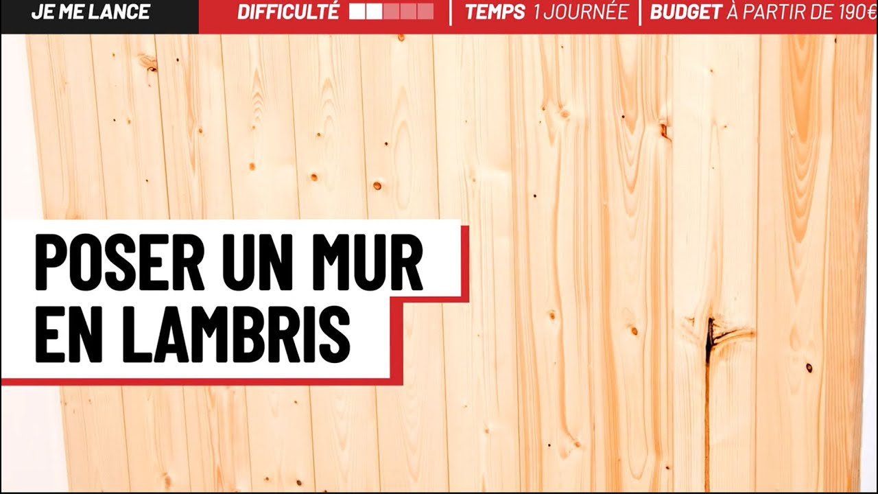 Comment poser des lambris
