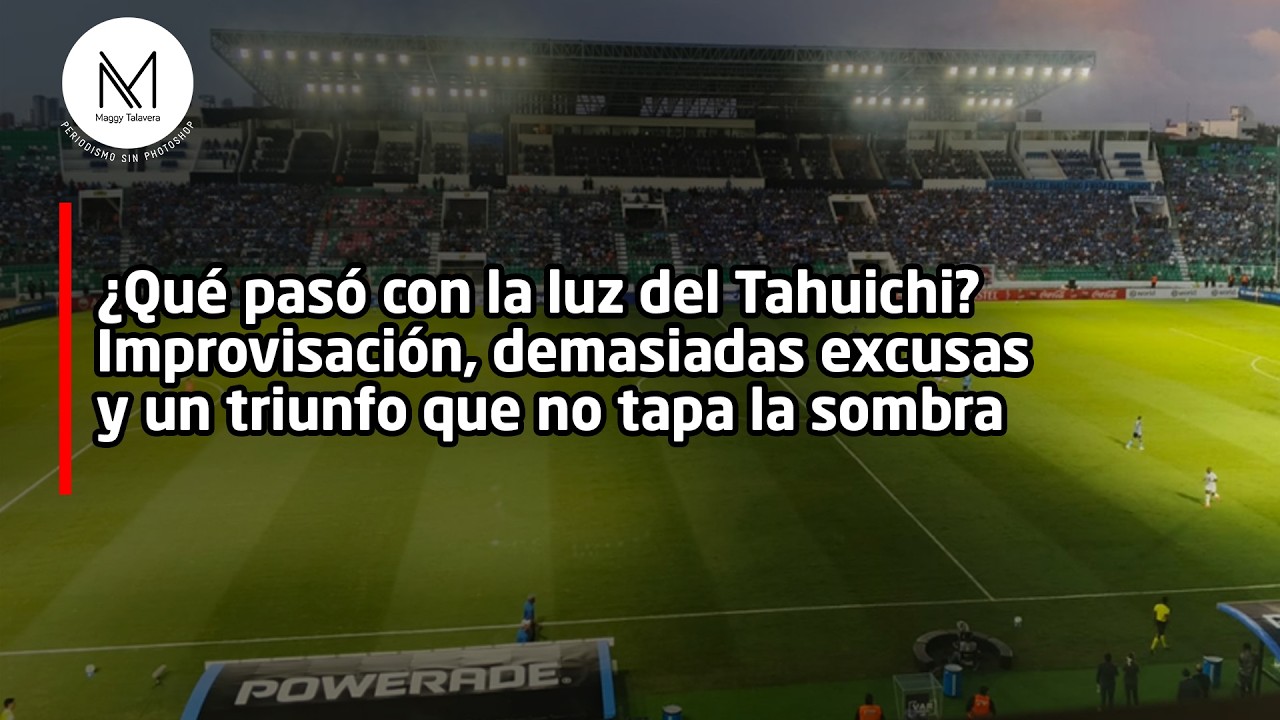 ¿Qué pasó con la luz del Tahuichi? Improvisación, demasiadas excusas