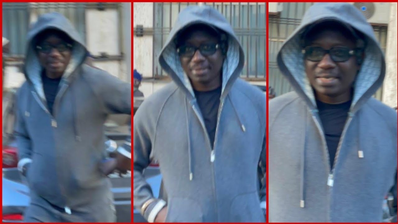 Les premières images exclusives de Pape Ngagne Ndiaye a la sûreté urbaine très serein...