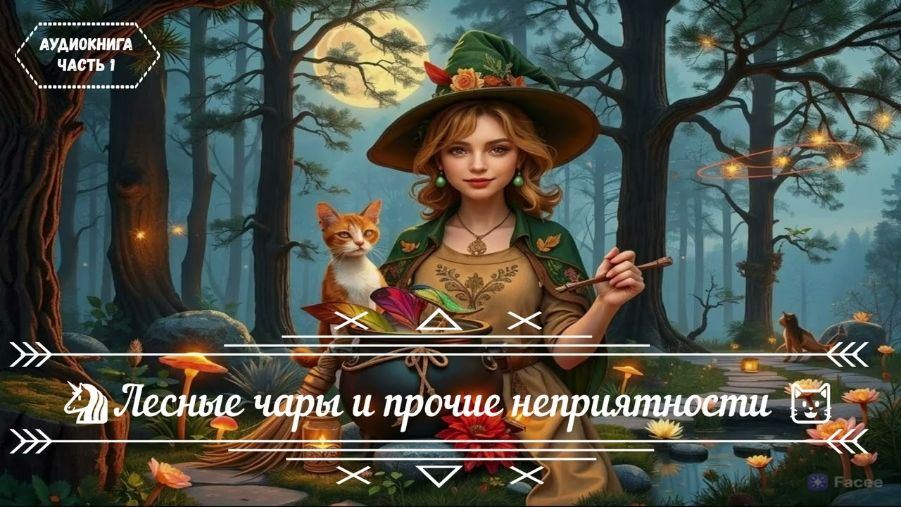 🎧 АУДИОКНИГА ПОЛНОСТЬЮ 🦄Лесные чары и прочие неприятности 🐱 ЮМОРИСТИЧЕСКОЕ ФЭНТЕЗИ 😈 ЧАСТЬ 1️⃣