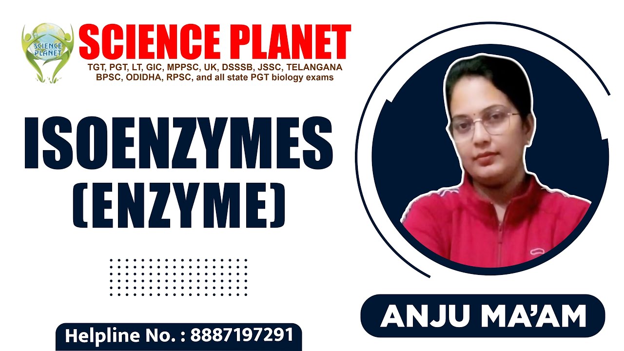Isoenzymes (Enzyme) by Anju Mam #Isoenzymes #Enzyme