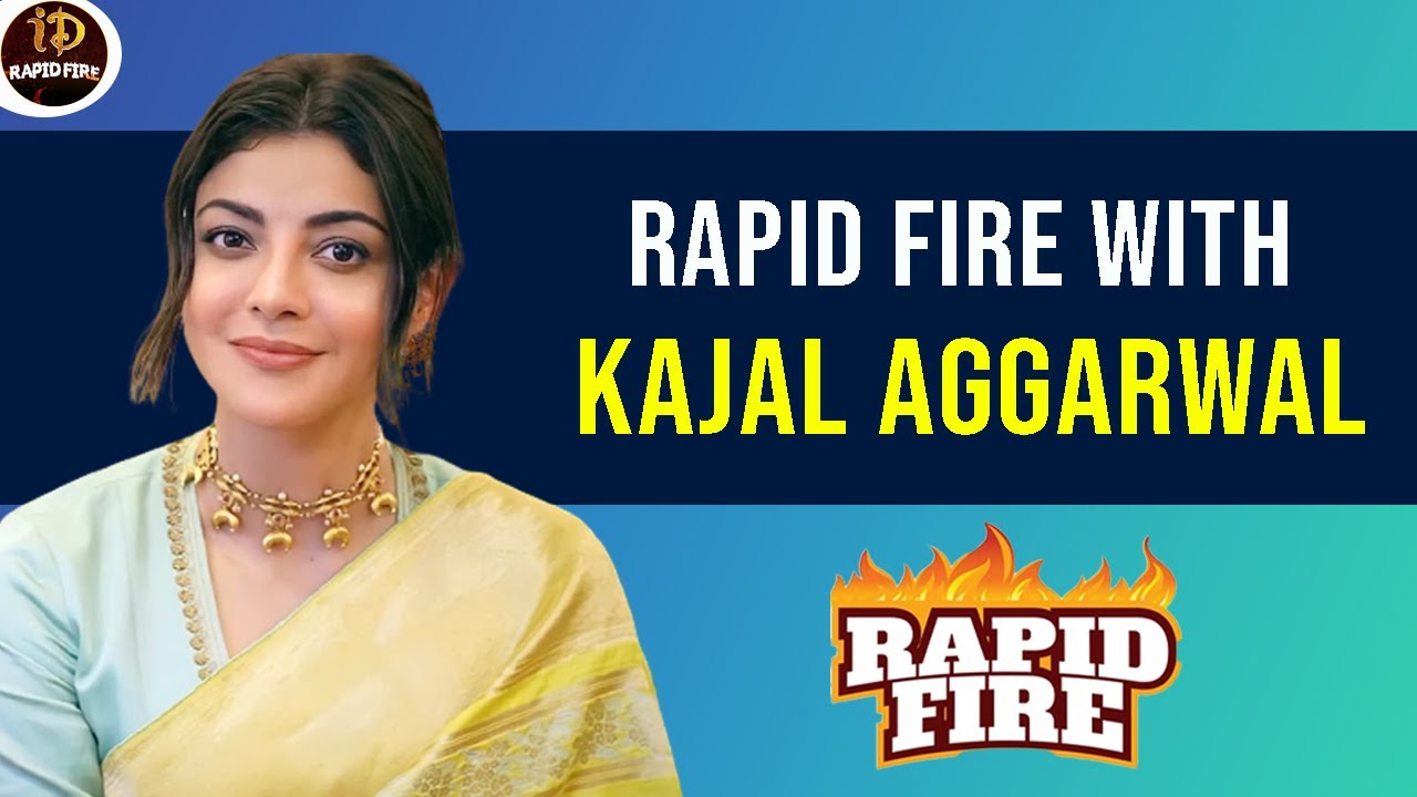 Rapid Fire With Kajal Aggarwal Celebrity Buzz | iDream Rapid Fire