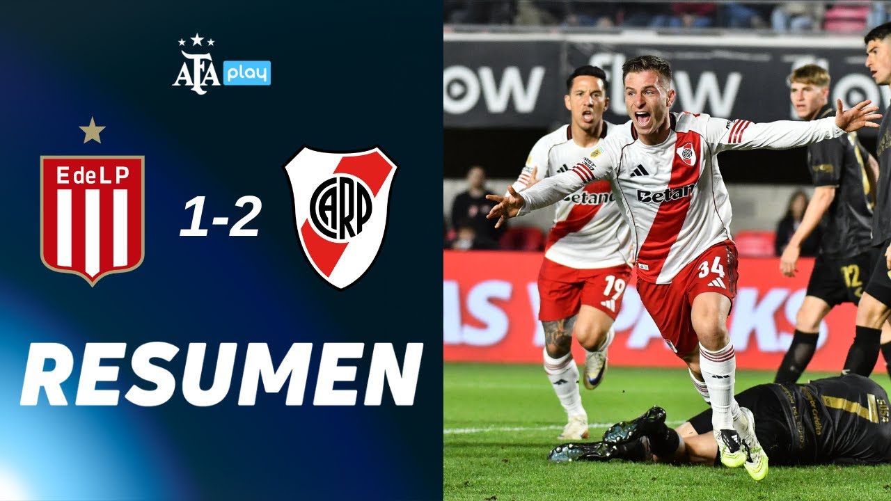 Estudiantes de La Plata 1 vs. River Plate 2 | #TorneoClausura2025 | Resumen | Fecha 8