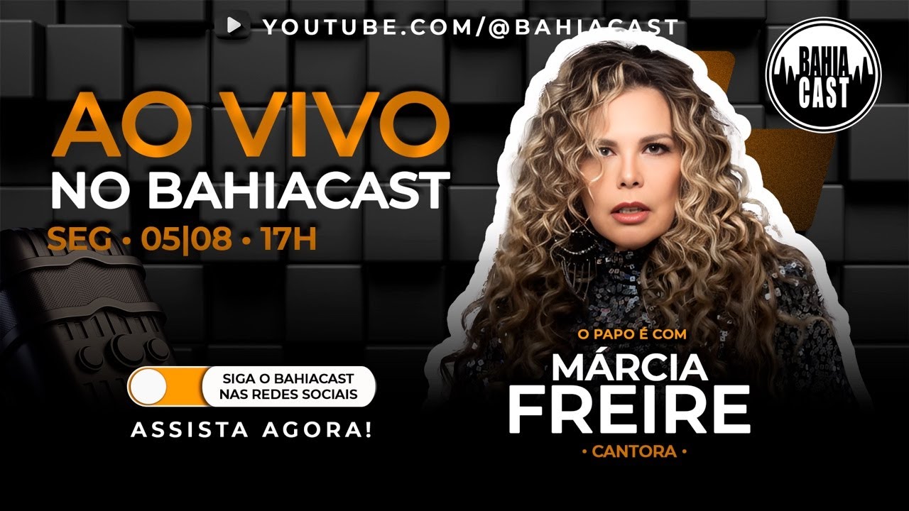 Marcia Freire no Bahiacast