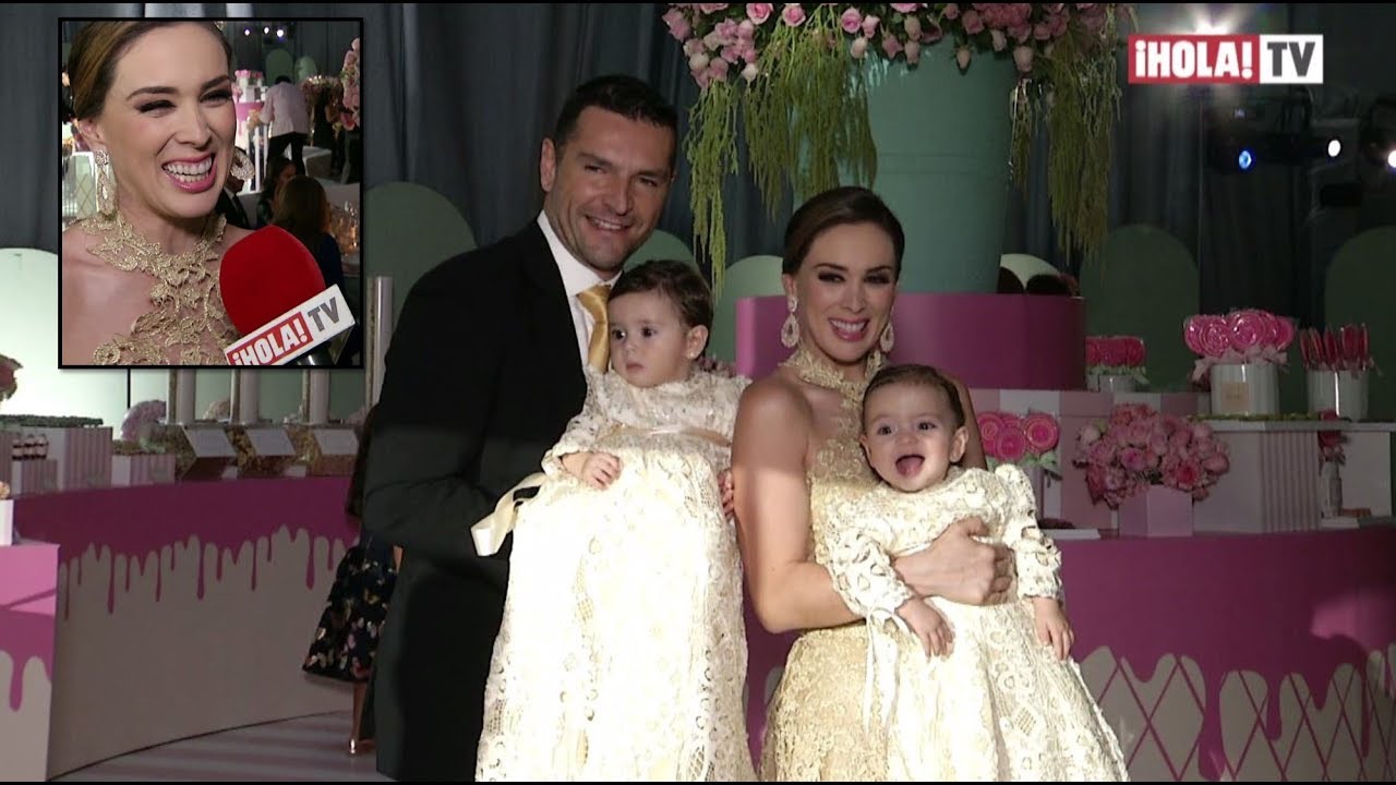 EXCLUSIVA: Así fue el doble bautizo de las mellizas de Jacky Bracamontes | ¡HOLA! TV