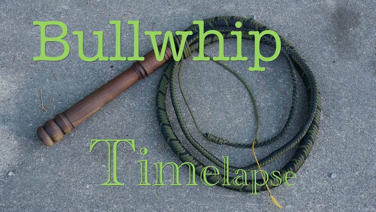 8 ft. Paracord Bullwhip ( TimeLapse )