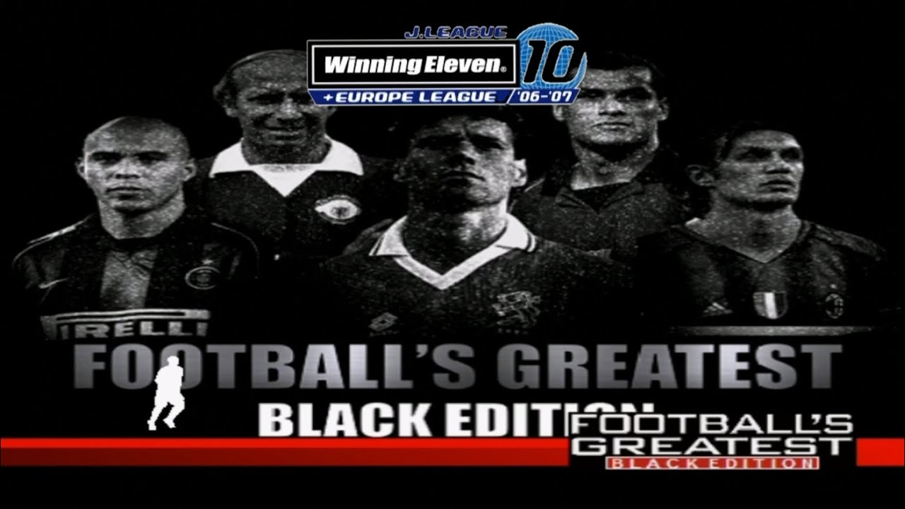 J.LEAGUE WINNING ELEVEN 10 PS2 - FOOTBALL'S GREATEST BLACK EDITION | by MULTIMIDIA | ULTRA WIDE