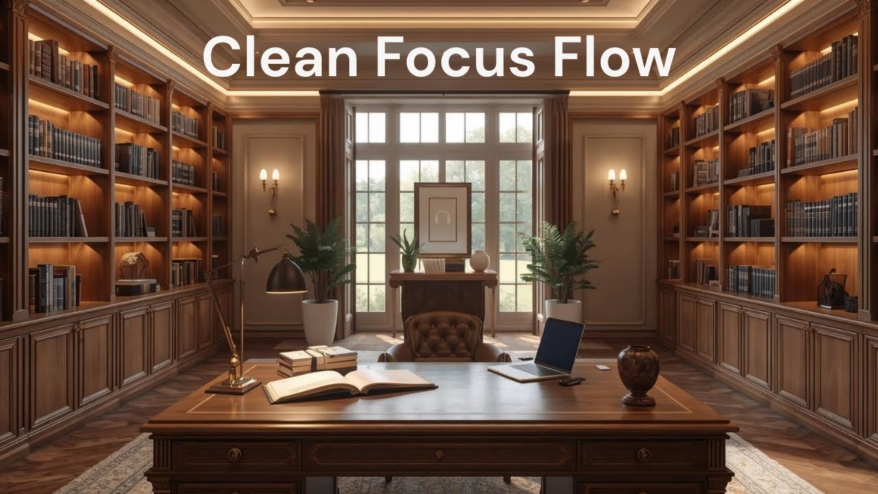 Deep Linen Lofi | Clean & Quiet Productivity | 100 Minutes