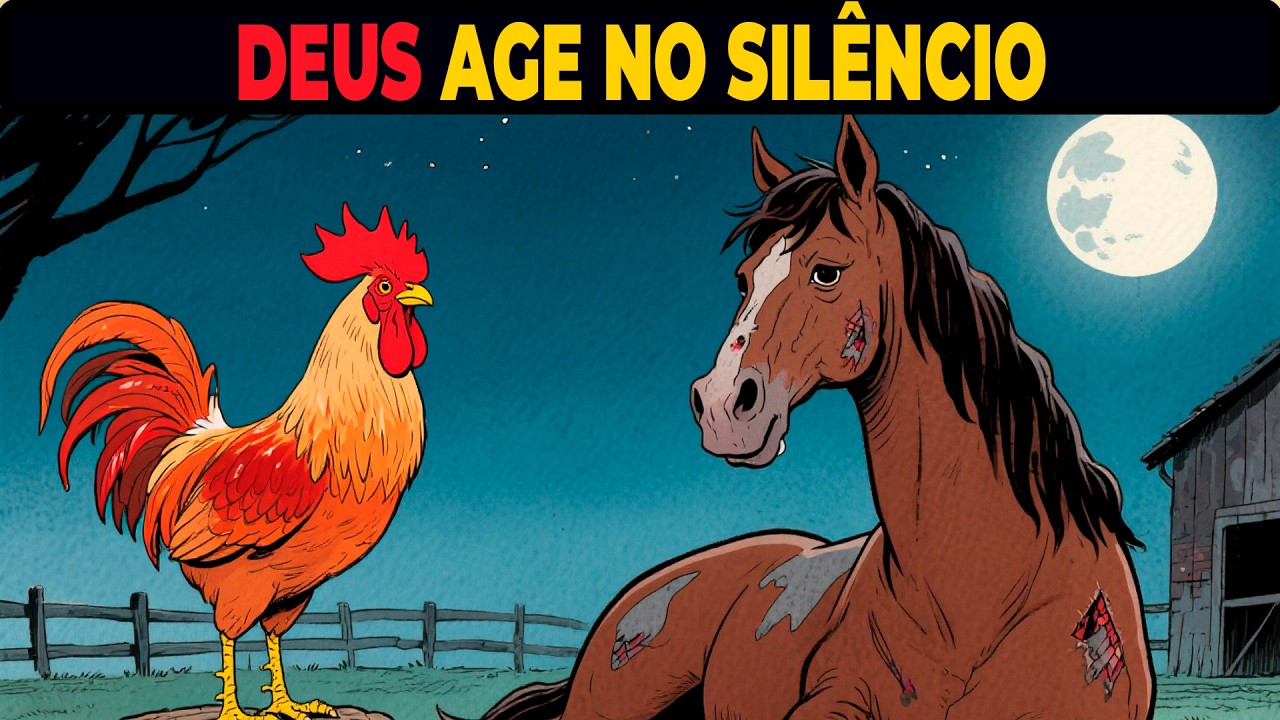 O GALO E O CAVALO 🐓🐎 | Uma História Para Refletir | Palavras de sabedoria e Fé Para a Vida